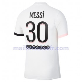 Maillot de Foot Paris Saint-Germain Lionel Messi 30 Extérieur 2021-22